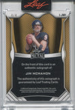 2025 Jim McMahon Leaf Metal PINK AUTO 4/4 AUTOGRAPH #I-JM1 Chicago Bears