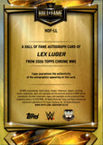 2026 Lex Luger Topps Chrome WWE ORANGE GEOMETRIC HALL OF FAME AUTO 22/25 AUTOGRAPH #HOF-LL WWE Legend