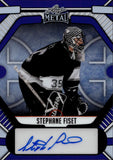 2025 Stephane Fiset Leaf Metal PURPLE PRISMATIC AUTO 4/7 AUTOGRAPH #BA-SF1 Los Angeles Kings