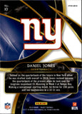 2019 Daniel Jones Panini Select HOLO SILVER SENSATIONS ROOKIE RC #10 New York Giants