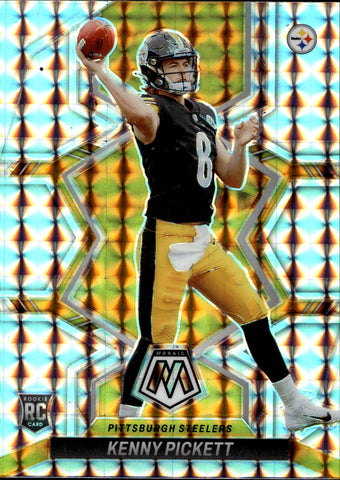 2022 Kenny Pickett Panini Mosaic ROOKIE MOSAIC RC #301 Pittsburgh Steelers