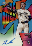 2025 Brooks Lee Topps Chrome ALL-ETCH ROOKIE RUSH AUTO 55/99 AUTOGRAPH #CAER-BL Minnesota Twins