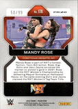 2022 Mandy Rose Panini Prizm WWE ORANGE 50/99 #178 NXT