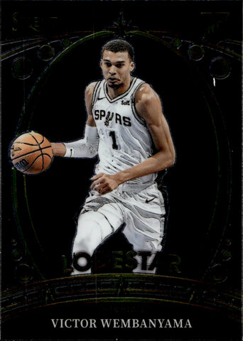 2023-24 Victor Wembanyama Panini Select LODESTAR ROOKIE San Antonio Spurs #9