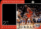 1998-99 Michael Jordan Upper Deck SPECTACULAR STARS #28 Chicago Bulls HOF