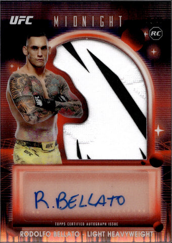 2025 Rodolfo Bellato Topps Midnight DUSK ROOKIE RELIC AUTOGRAPH PATCH AUTO 75/75 #RRA-RB