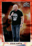 2024 Steve Austin Leaf Metal Legends '90 RED LAVA 1/7 #90B-45 WWE Legend