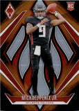 2024 Michael Penix Jr. Panini Phoenix ORANGE FADE ROOKIE RC #229 Atlanta Falcons