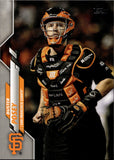 2020 Buster Posey Topps Series 1 SP VARIATION #111 San Francisco Giants