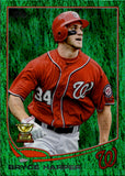 2013 Bryce Harper Topps EMERALD FOIL #1 Washington Nationals 3