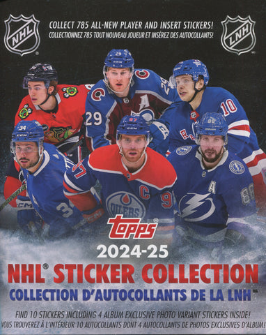 2024-25 Topps NHL Sticker Collection Hockey, Album