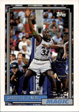 1992-93 Shaquille O'Neal Topps ROOKIE RC #362 Orlando Magic HOF 10