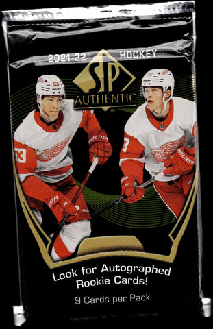 2021-22 Upper Deck SP Authentic Hobby Hockey, Pack