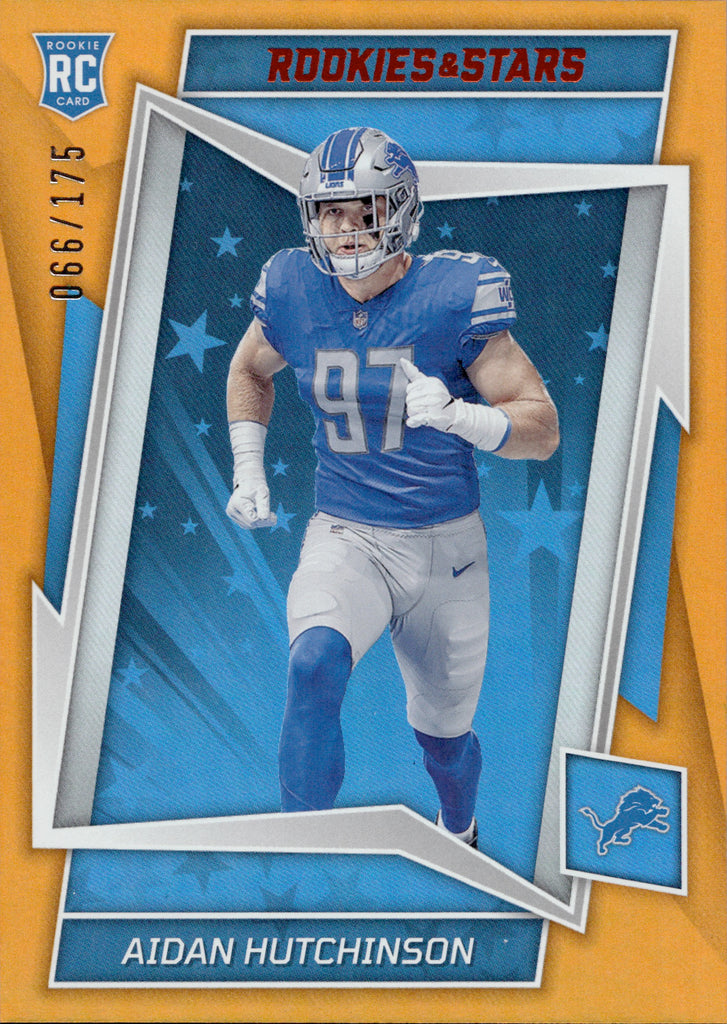 NFL Detroit Lions 2022 Panini Select Draft Picks Aidan Hutchinson