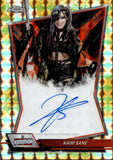 2026 Kairi Sane Topps Chrome WWE GOLD GEOMETRIC REFRACTOR RED BRAND AUTO 13/50 AUTOGRAPH #RBA-KAI Monday Night Raw