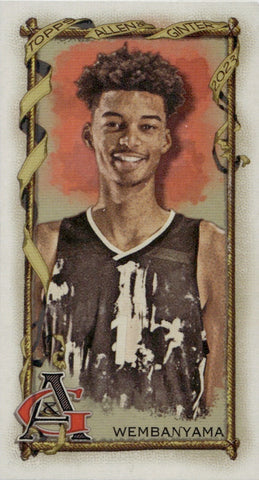 2023 Victor Wembanyama Topps Allen & Ginter MINI ROOKIE RC #271 San Antonio Spurs