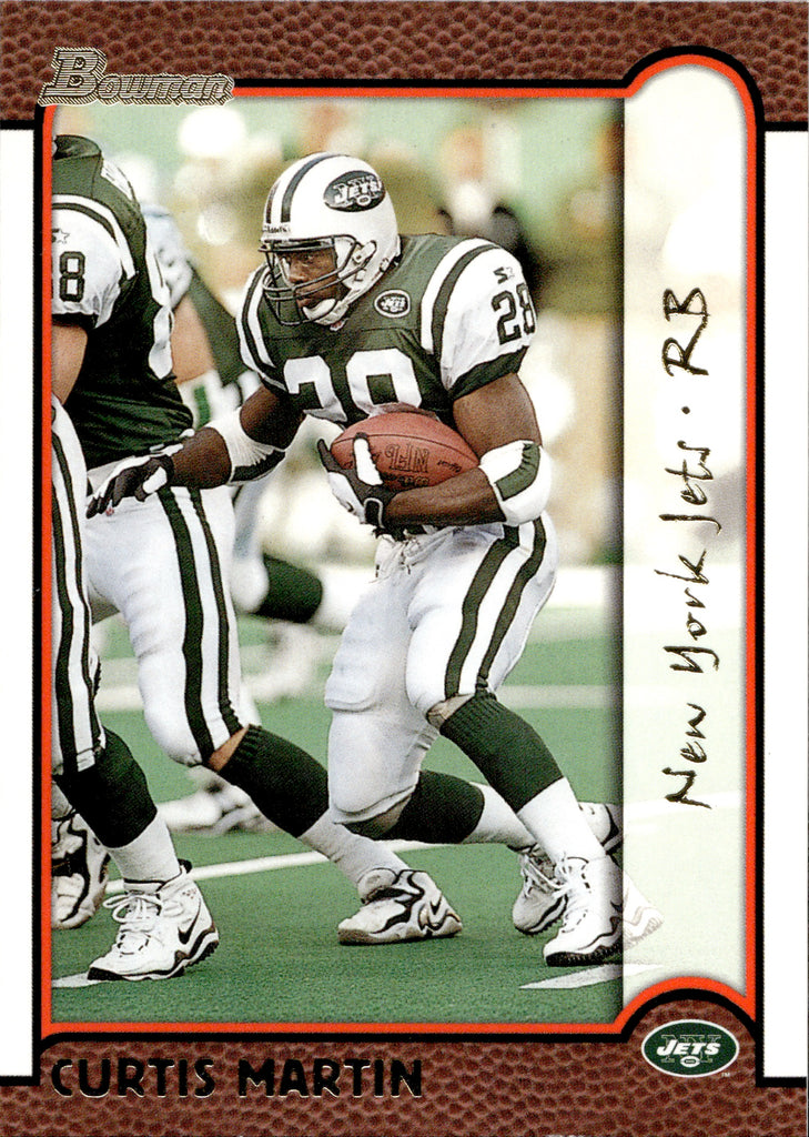 1999 Curtis Martin Bowman GOLD 71/99 #12 New York Jets HOF