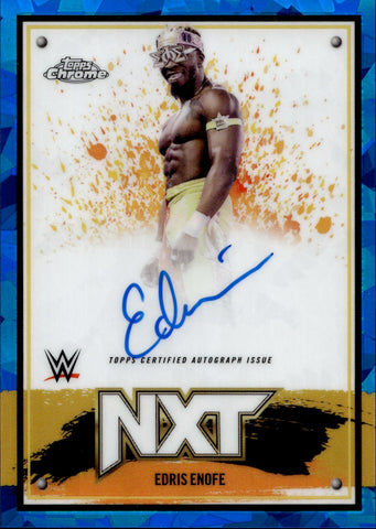 2025 Edris Enofe Topps Chrome SAPPHIRE NXT AUTO #NXT-EEF