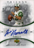 2007 Joe Namath Upper Deck Trilogy SIGNATURE PAST AUTO 5/9 AUTOGRAPH #PS-JN New York Jets HOF