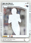 2024 Joe Milton III Panini Clearly Donruss ICE ROOKIE 02/17 RC #97 New England Patriots