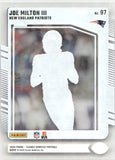 2024 Joe Milton III Panini Clearly Donruss ICE ROOKIE 02/17 RC #97 New England Patriots