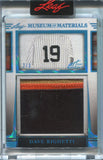 2023 Dave Righetti Leaf Art of Sport MUSEUM OF MATERIALS JUMBO PATCH 2/3 RELIC #MM-8 New York Yankees