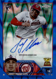 2023 Joey Menses Topps Chrome BLUE RAYWAVE ROOKIE AUTO 094/150 AUTOGRAPH RC #AC-JM Washington Nationals