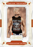 2023 "The American Nightmare" Cody Rhodes Panini Chronicles TIMELESS TREASURES GOLD 10/10 #NR-9 Monday Night Raw