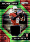2024 Marvin Harrison Jr. Panini Prizm ROOKIE GEAR NEON GREEN PULSAR JERSEY Arizona Cardinals #RG-MHJ