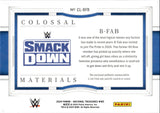 2024 B-Fab Relic Panini National Treasures WWE Colossal Materials 81/99 #CL-BFB Friday Night Smackdown