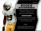 2026 Ahmad Hardy Leaf Trinity PINK FOIL ROOKIE LOGO PATCH AUTO 5/5 AUTOGRAPH RELIC RC #RM-AH1 Missouri Tigers