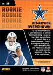 2023 Demarvion Overshown Panini Zenith ROOKIE RED NO HUDDLE AUTO AUTOGRAPH RC #128 Dallas Cowboys