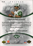 2007 Joe Namath Upper Deck Trilogy SIGNATURE PAST AUTO 5/9 AUTOGRAPH #PS-JN New York Jets HOF
