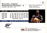 2001-02 Michael Jordan Fleer Platinum #5 Washington Wizards HOF