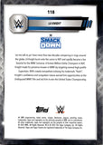 2025 LA Knight Topps Chrome WWE GOLD REFRACTOR 41/50 #118 Friday Night Smackdown
