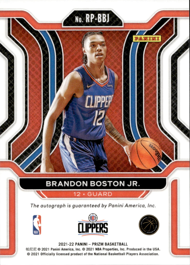 Brandon Boston Jr. PANINI PRIZM auto RC - その他