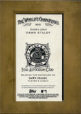 2023 Dawn Staley Topps Allen & Ginter MINI FRAMED AUTO AUTOGRAPH #MA-DS Charlotte Sting