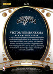 2023-24 Victor Wembanyama Panini Select LODESTAR ROOKIE San Antonio Spurs #9