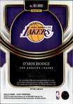 2023-24 D'Moi Hodge Panini Select ROOKIE JERSEY SILVER AUTO 133/199 Los Angeles Lakers #RJ-MOI