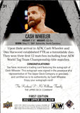 2021 Cash Wheeler Upper Deck AEW PYRO AUTO 10/25 AUTOGRAPH #31
