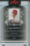 2025 Jim Kaat Leaf Sports Heroes HALL HEROES ICE AUTO 03/25 AUTOGRAPH #HH-JK1 St. Louis Cardinals HOF