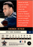 2000 Derek Jeter Pacific Vanguard PREMIERE DATE 051/135 #30 New York Yankees HOF