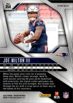 2024 Joe Milton III Panini Prizm BLACK AND WHITE CHECKERBOARD ROOKIE RC #354 New England Patriots