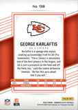 2022 George Karlaftis Panini Elite PURPLE ROOKIE 86/99 RC #138 Kansas City Chiefs