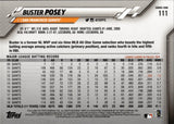 2020 Buster Posey Topps Series 1 SP VARIATION #111 San Francisco Giants