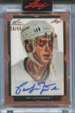 2022 Pat Lafontaine Autograph Leaf ART Of HOCKEY 26/40 AUTO #PA-PL1