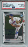 2020 Spencer Strider Bowman Chrome Draft 1ST BOWMAN PSA/DNA AUTHENTIC AUTO AUTOGRAPH #BD-20 Atlanta Braves 3039