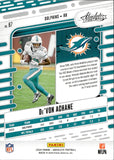 2024 De'Von Achane Panini Absolute GREEN WAVE 07/50 #67 Miami Dolphins