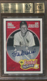 2005 Stan Musial UD Baseball Heroes SIGNATURES RED AUTO 7/49 BGS 9.5/10 St. Louis Cardinals #74 2471