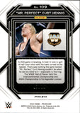 2023 "Mr. Perfect" Curt Hennig Panini Prizm WWE BLUE SHIMMER FOTL 07/11 #109 WWE Legend